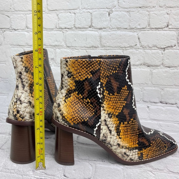 NWOB Gibson & Latimer Vina Snake Embossed Booties - Picture 10 of 12